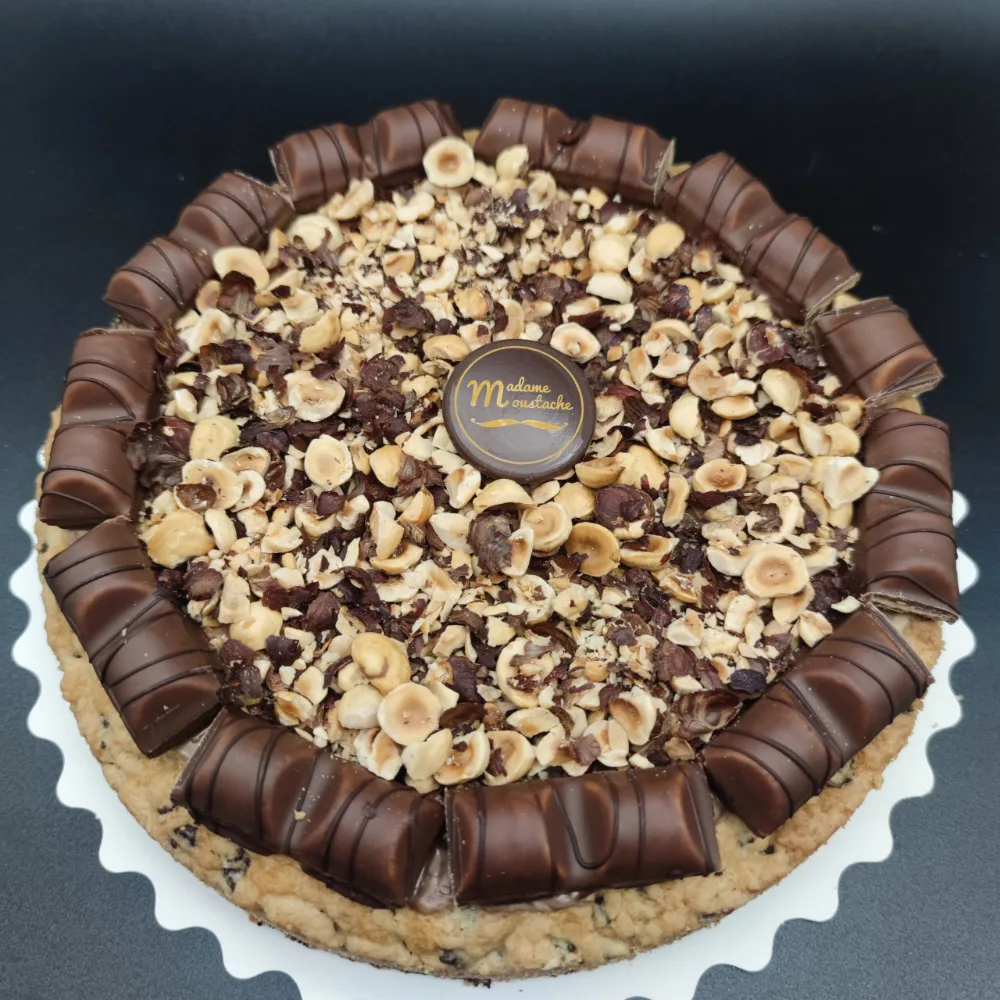 Cookie Pie, gâteau entier fait maison par Madame Moustache