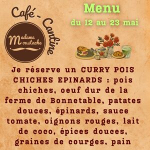 CURRY POIS CHICHES EPINARDS