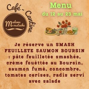 SMASH FEUILLETE SAUMON BOURSIN
